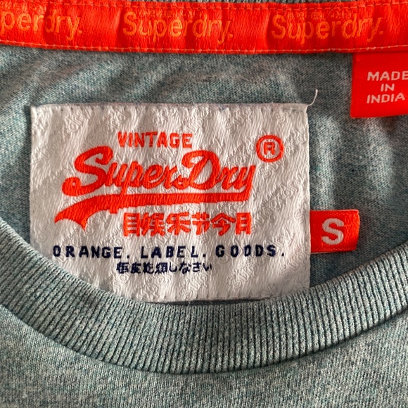 Superdry Orange Label Vintage Embroidery T-Shirt - Picture 8 of 9